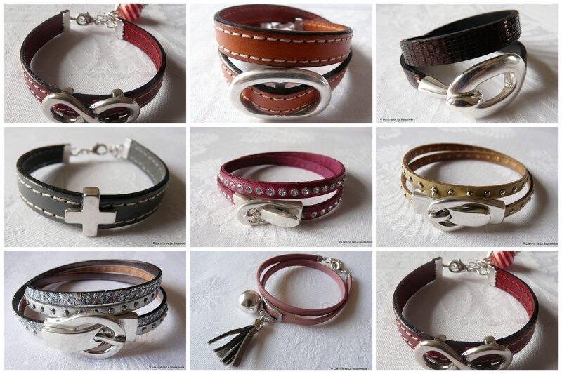 Bracelets cuir