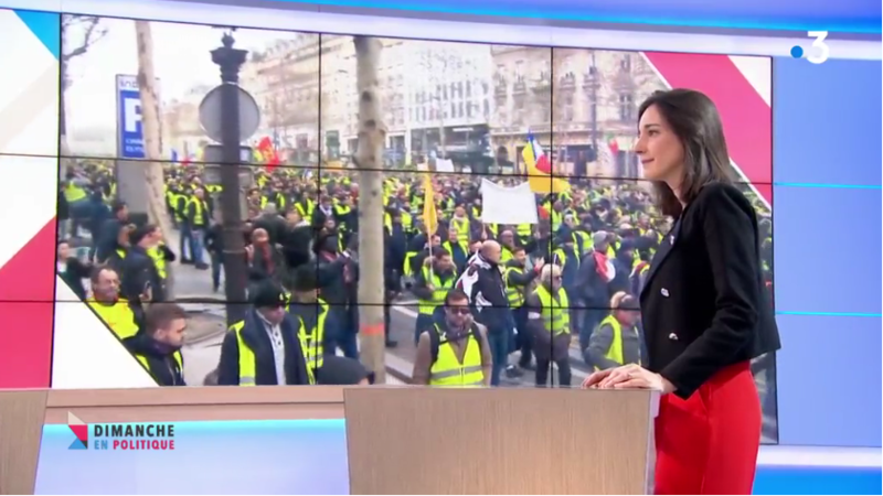 GILETS JAUNES BRUNE POIRSON MEDIA DIXIT WORLD