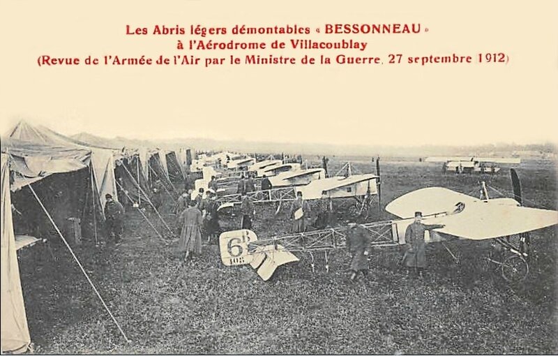 CPA Villacoublay Revue 27 sept 1912