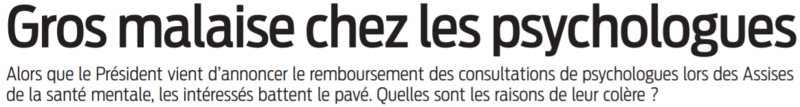 2021 09 29 SO Gros malaise chez les psychologues