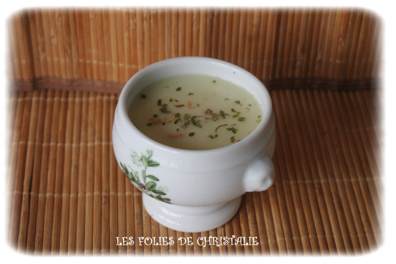 Velouté pâtisson courgettes 4