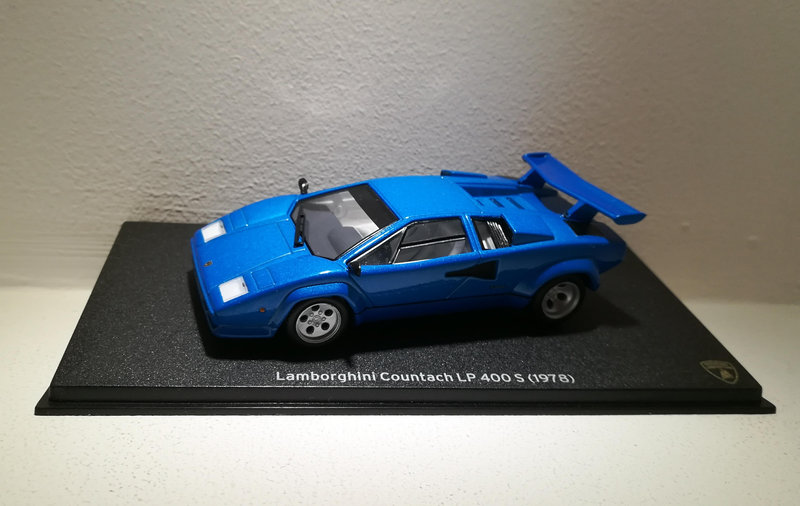 Lamborghini Countach LP 400 S de 1978 (Presse)