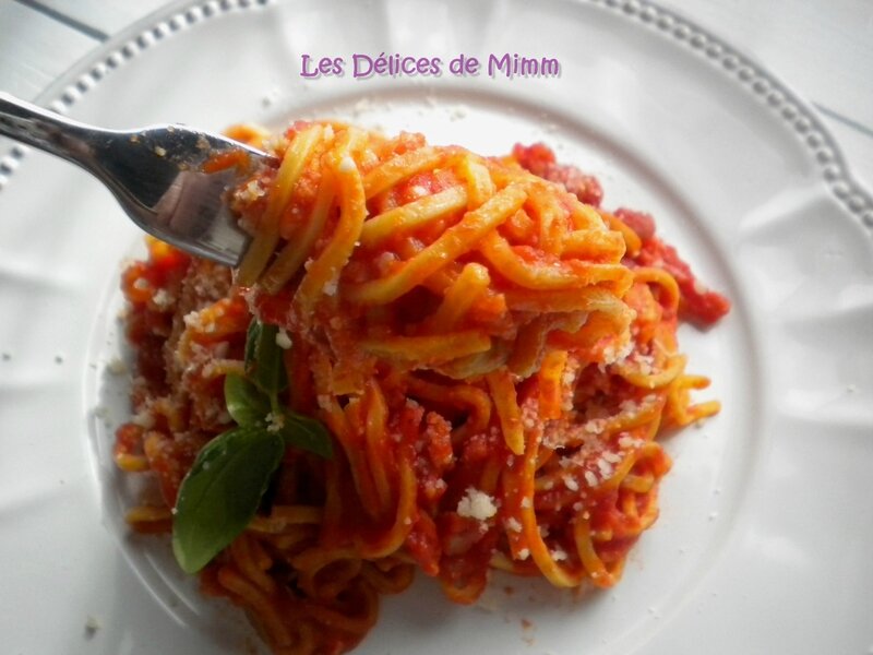 Spaghetti all'amatriciana 5