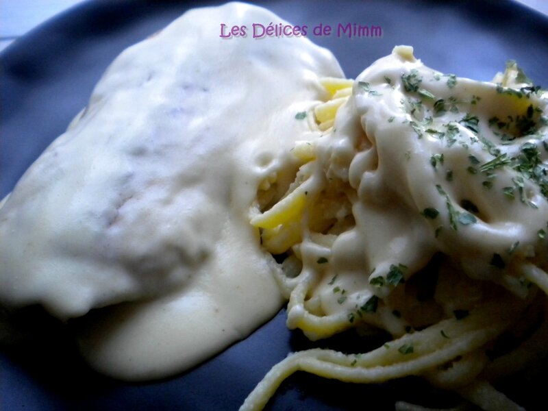 Escalopes de dinde à la crème de parmesan 3