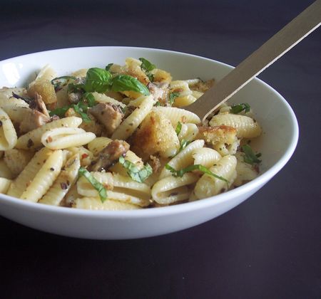 Pâtes au pain et aux sardines à l’huile d’olive recettes Bricks aux sardines de Cléa