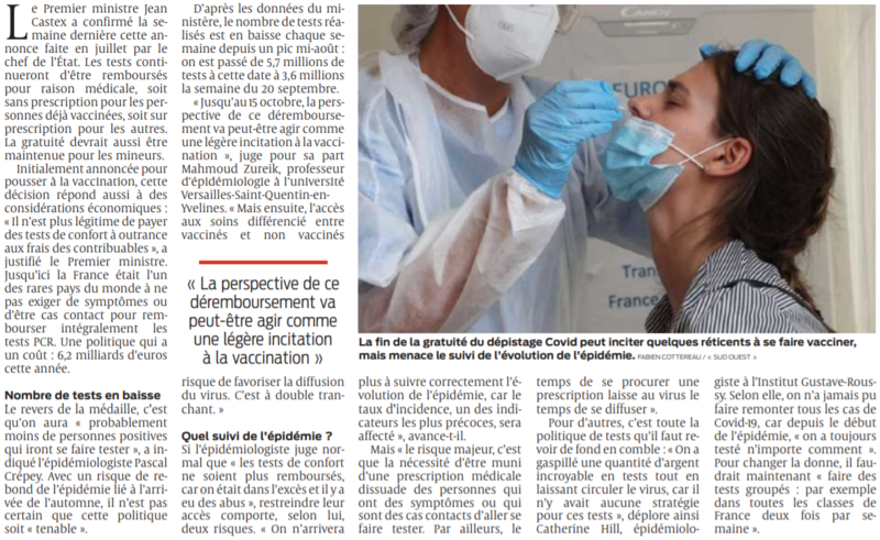 2021 10 07 SO Fin des tests gratuits un pari risqué2