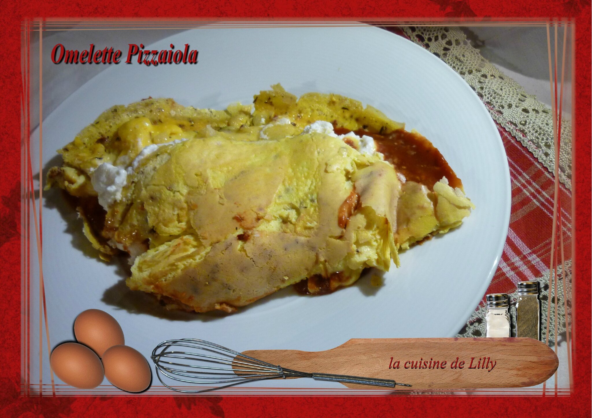 Omelette pizzaiola - La cuisine de Lilly