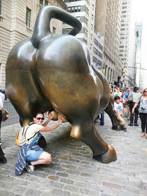 Les boules du Wall Street Bull
