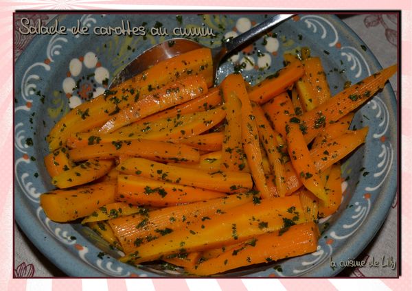 salade de carottes au cumin