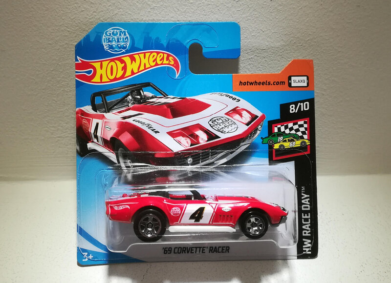 Chevrolet Corvette Racer de 1969 (Hotwheels)