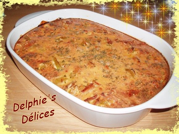 GRATIN … CUISINE DU PLACARD recettes Gratin de riz aux champignons