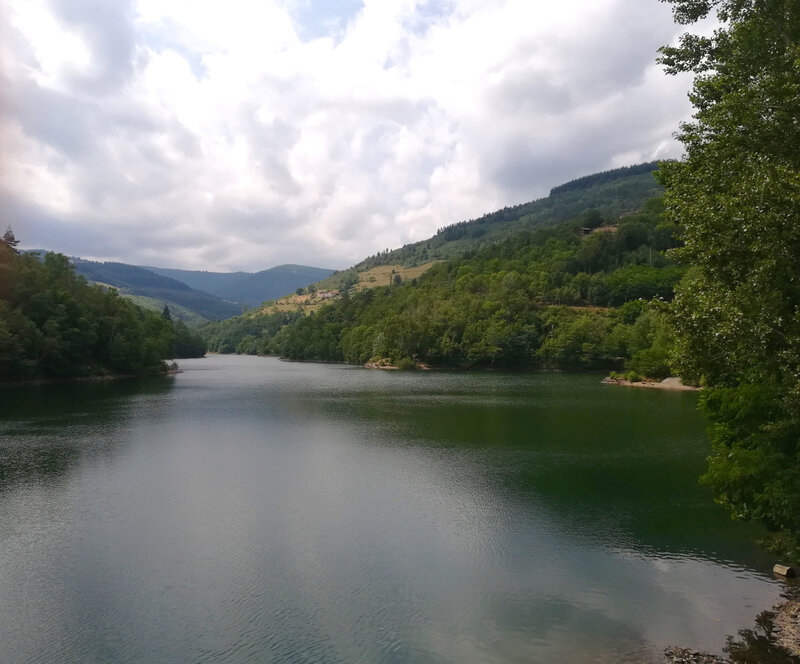 barrage de la Rive, en amont (1)