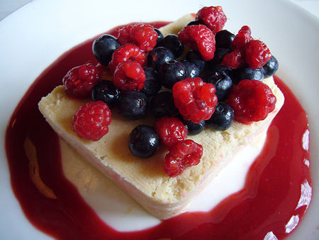Parfait à la rhubarbe