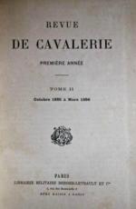 Revue de cavalerie couv