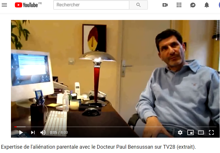 2019-08-04 12_46_23-Expertise de l'aliénation parentale avec le Docteur Paul Bensussan sur TV28 (ext