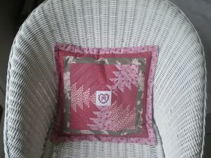 Coussin Patch lettre M