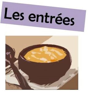 Les entrées