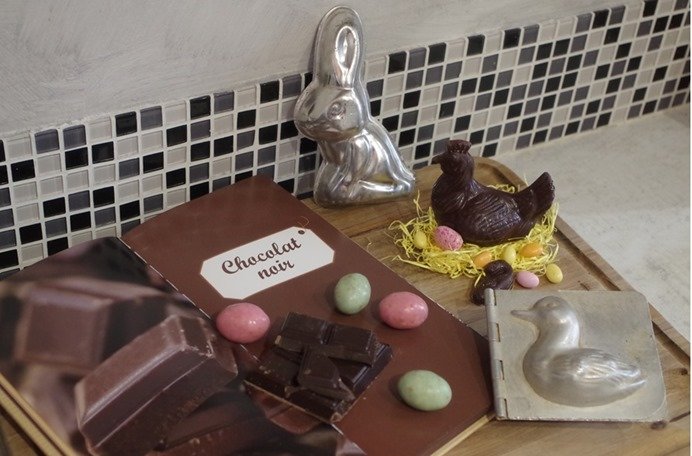 mise en scène chocolat