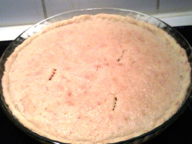 PÂTE SUCRÉE ET CRÈME D'AMANDES