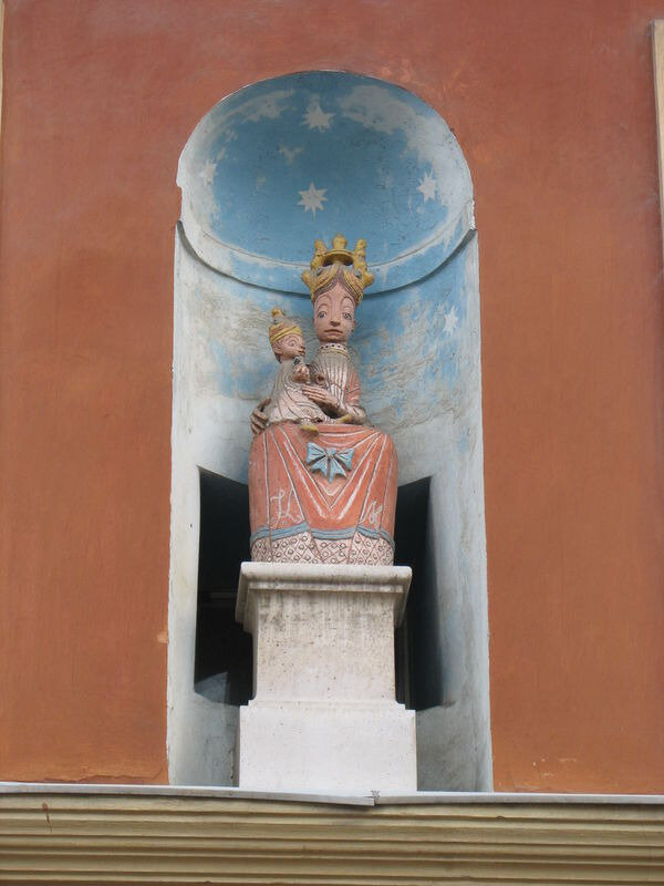 Budapest, petite statue (Hongrie)