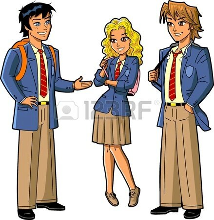 20686840-trois-de-style-d-anime-eleves-en-uniforme-scolaire