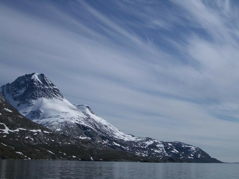 Kingittorsuaq, à l'entrée de Kobbefjord.