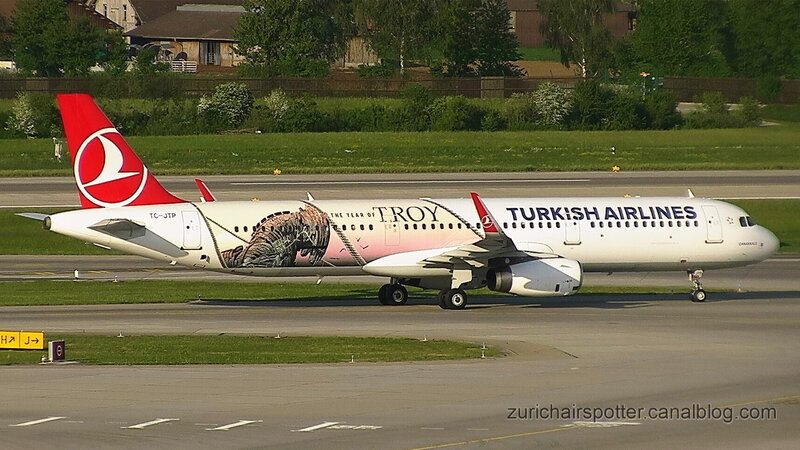 Airbus A321-231 The year of Troy (TC-JTP) Turkish Airlines