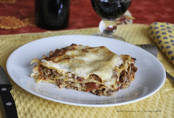 Lasagne assiette