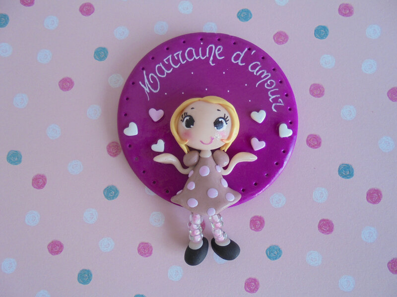 badge marraine d'amour