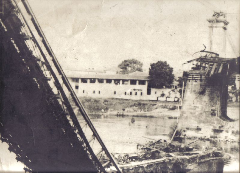 pont suspendu guerre