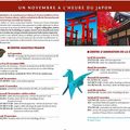 'Journées Japon'' du 9 au <b>27</b> <b>novembre</b> à Clermont-Ferrand 