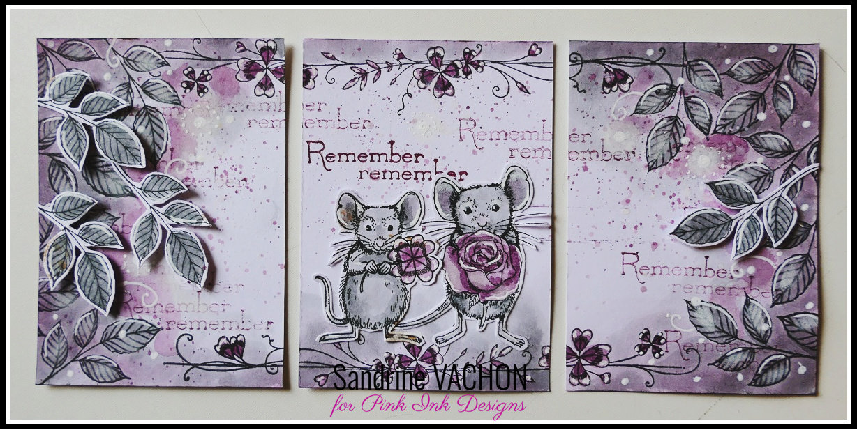 Sandrine VACHON ATC N&B touche couleur (1)