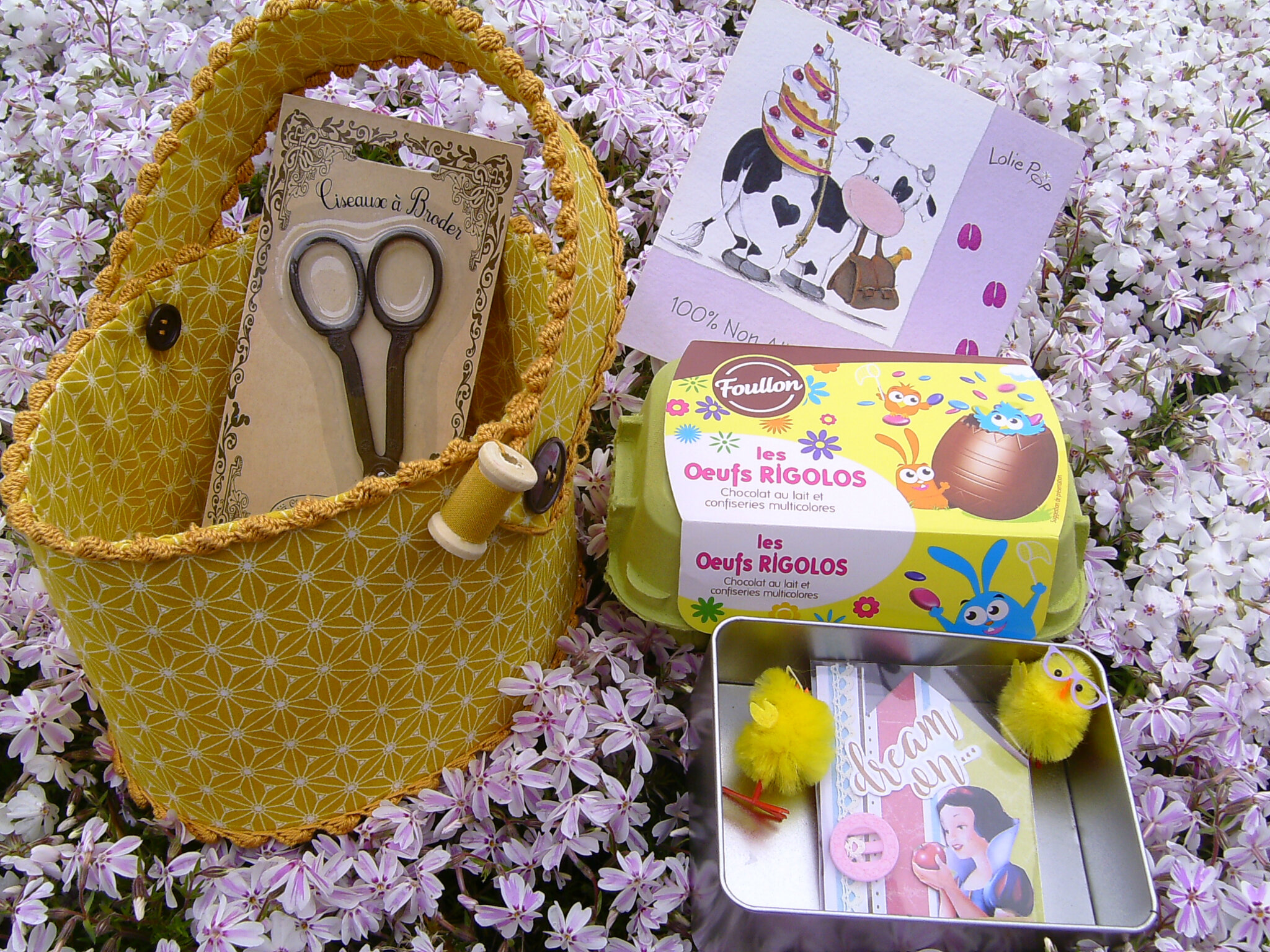 cadeaux de Geneviève avril 2019