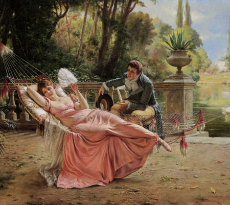 Frederic_Charles_Joseph_The_Proposal_Oil_on_Canvas_large