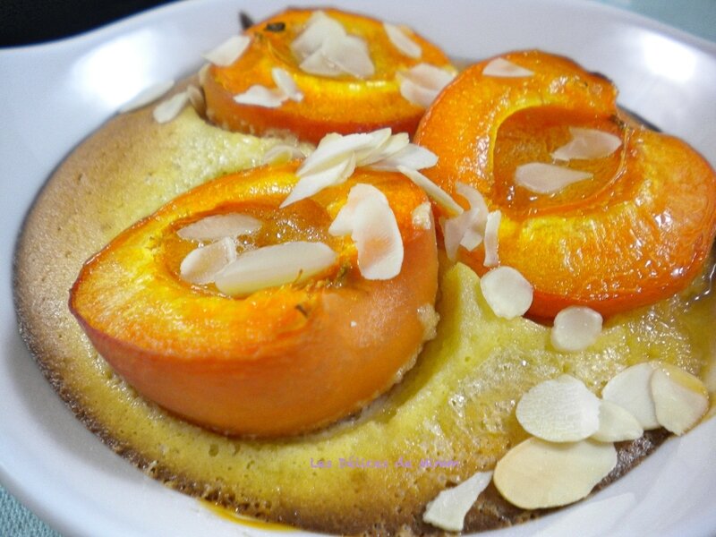 Petits gratins abricots-amandes 4
