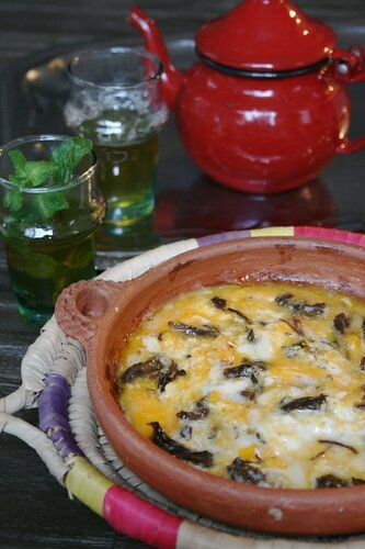 omelette au khlii - cuisine marocaine 1