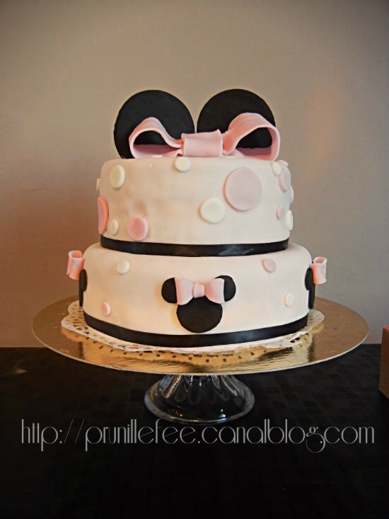 wedding cake minnie mouse prunillefee