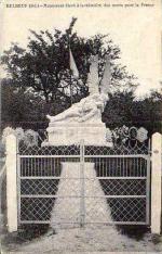 CPA Belbeuf Monument Leyritz
