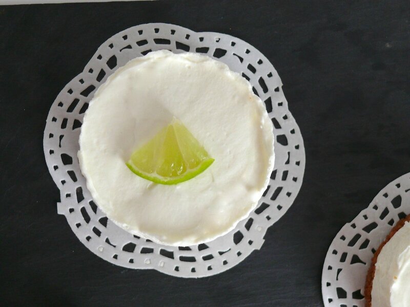 Cheesecake citron vert