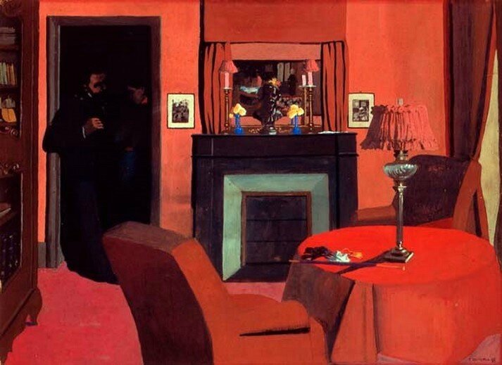 1898, Chambre rouge,