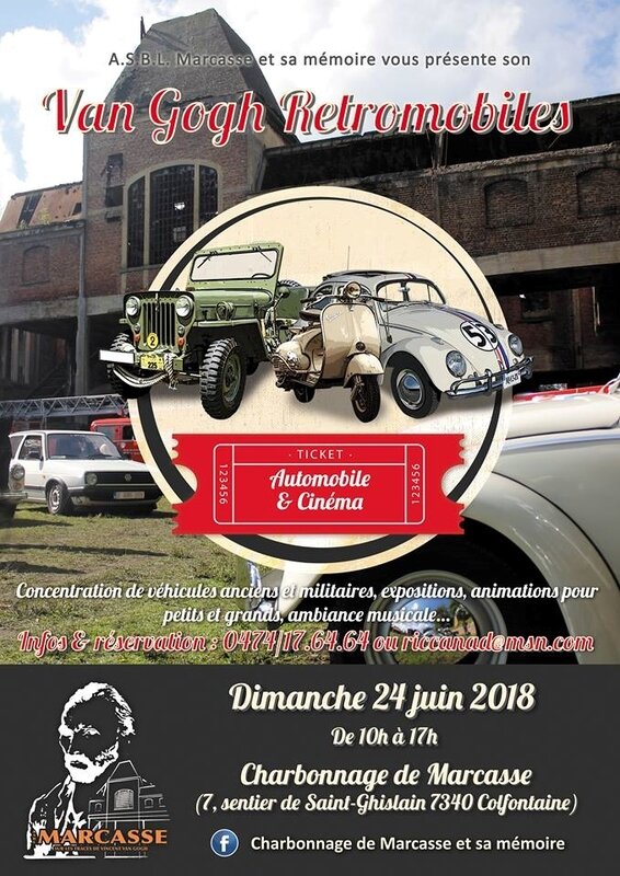 affiche - Van Gogh Retromobiles 2018