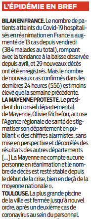 2020 08 04 SO L'épidémie en bref