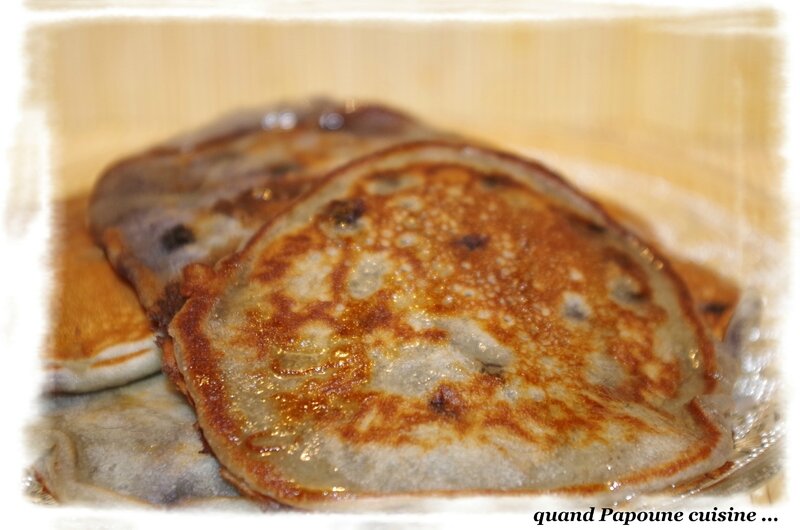 pancakes aux myrtilles et sirop d'agave-2070