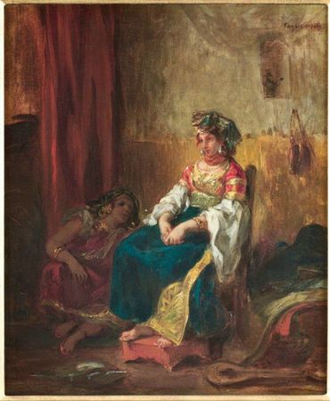 Delacroix Mariee juive au Maroc