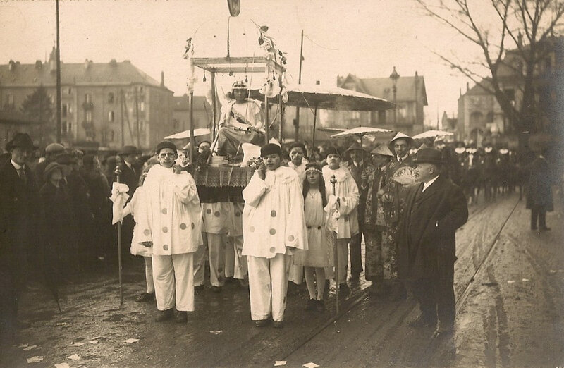1922 03 26 Belfort CPhoto Mi carême Reinette La Belfortaine Av Wilson R