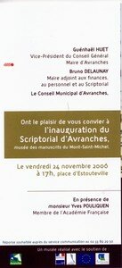 inauguration_scriptorial