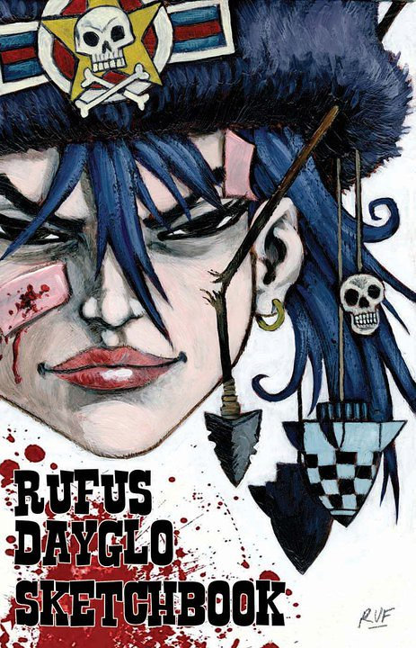 rufus dayglo sketchbook