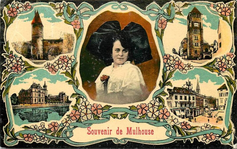 CPA Mulhouse Souvenir