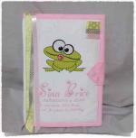 Protège carnet de santé _GRENOUILLE_ FILLE