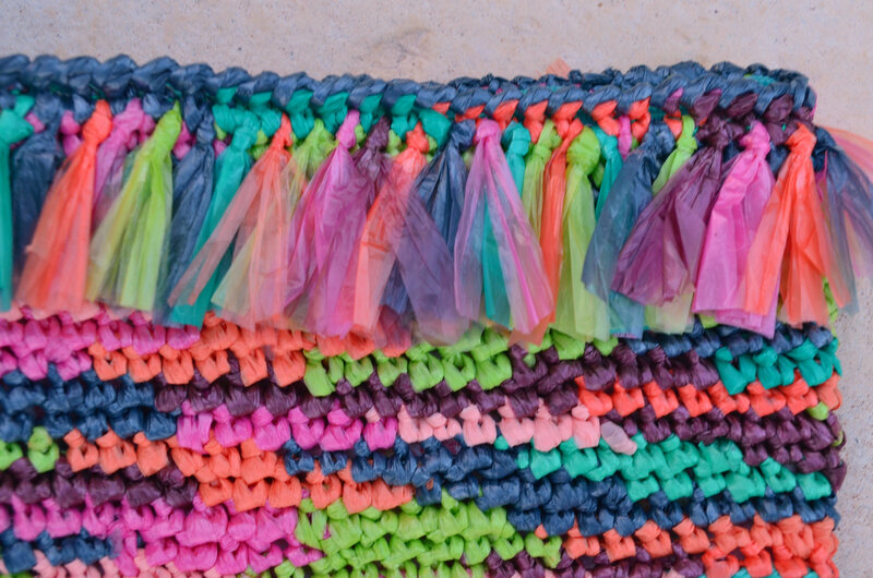Trousse en sacs plastique(s) recyclés-crochet-récup-recyclage- DIY-La chouette bricole (6)